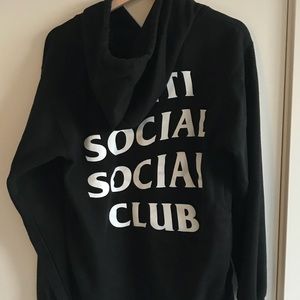 SML AUTHENTIC Anti social social club ASSC hoodie